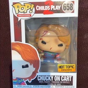 Chucky on Cart Funko pop